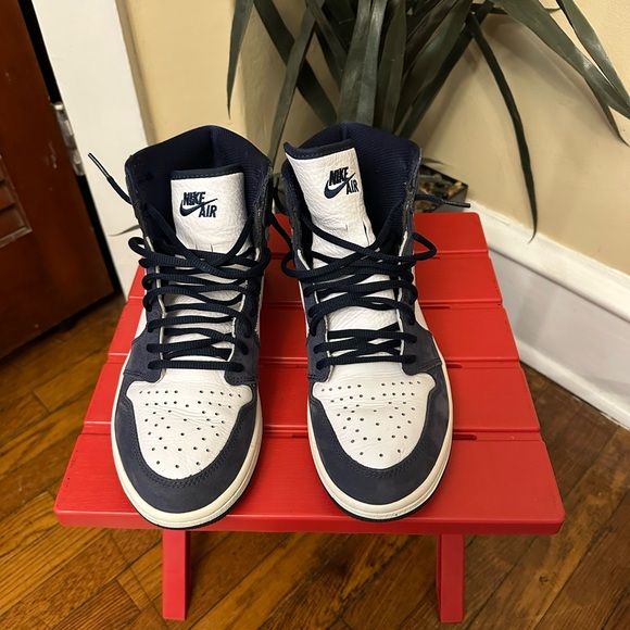 Jordan Other - Navy Air Jordan 1 High OG Sneakers